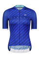 MONTON Cyklistický dres s krátkym rukávom - WINAIN LADY - modrá