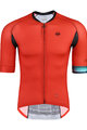 MONTON Cyklistický dres s krátkym rukávom - LONDON - červená