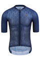 MONTON Cyklistický dres s krátkym rukávom - CYPRESS - modrá