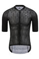 MONTON Cyklistický dres s krátkym rukávom - CYPRESS - čierna
