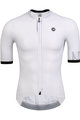 MONTON Cyklistický dres s krátkym rukávom - QUEST - biela