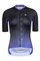 MONTON Cyklistický dres s krátkym rukávom - NEON LADY - fialová/čierna