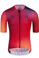 MONTON Cyklistický dres s krátkym rukávom - FIRE - červená