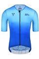 MONTON Cyklistický dres s krátkym rukávom - WATER - modrá