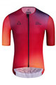 MONTON Cyklistický dres s krátkym rukávom - FIRE LADY - červená