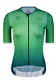 MONTON Cyklistický dres s krátkym rukávom - EARTH LADY - zelená