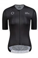 MONTON Cyklistický dres s krátkym rukávom - SPIRIT LADY - čierna