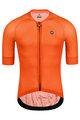 MONTON Cyklistický dres s krátkym rukávom - CHIVALRY - oranžová