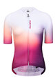 MONTON Cyklistický dres s krátkym rukávom - TWILIGHT LADY - biela/červená
