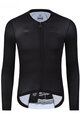 MONTON Cyklistický dres s dlhým rukávom letný - WEEKEND SUMMER - čierna