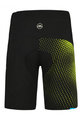 MONTON Cyklistické nohavice krátke bez trakov - BOOM MTB - žltá/čierna