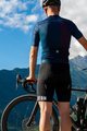 MONTON Cyklistické nohavice krátke s trakmi - SUUPAA - čierna