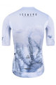 MONTON Cyklistický krátky dres a krátke nohavice - ICEBERG - biela/čierna