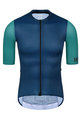 MONTON Cyklistický krátky dres a krátke nohavice - CHECHEN - čierna/zelená