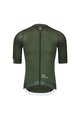 MONTON Cyklistický krátky dres a krátke nohavice - TRAVELER MAX - čierna/zelená