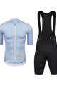 MONTON Cyklistický krátky dres a krátke nohavice - TRAVELER MAX - čierna/modrá