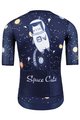 MONTON Cyklistický dres s krátkym rukávom - SPACECAT - modrá/viacfarebná