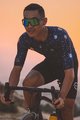 MONTON Cyklistický dres s krátkym rukávom - SPACECAT - modrá/viacfarebná
