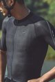 MONTON Cyklistický dres s krátkym rukávom - PRO CARBONFIBER - čierna
