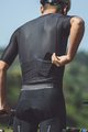 MONTON Cyklistický dres s krátkym rukávom - PRO CARBONFIBER - čierna