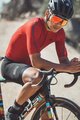 MONTON Cyklistický dres s krátkym rukávom - PRO CARBONFIBER - červená