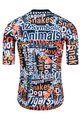 MONTON Cyklistický dres s krátkym rukávom - ANIMALZODIAC - viacfarebná