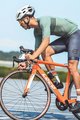 MONTON Cyklistické nohavice krátke s trakmi - SKULL - šedá