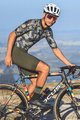 MONTON Cyklistické nohavice krátke s trakmi - PRO SPEEDA  - zelená