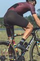 MONTON Cyklistické nohavice krátke s trakmi - PRO SPEEDA  - hnedá