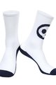 MONTON Cyklistické ponožky klasické - SKULL - modrá/biela