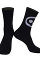 MONTON Cyklistické ponožky klasické - SKULL LADY - čierna
