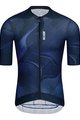MONTON Cyklistický dres s krátkym rukávom - POLESTAR - modrá