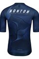 MONTON Cyklistický dres s krátkym rukávom - POLESTAR - modrá