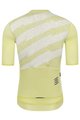 MONTON Cyklistický dres s krátkym rukávom - SKULL III - žltá/biela