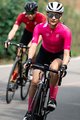 MONTON Cyklistický dres s krátkym rukávom - SKULL TUESDAY LADY - biela/ružová