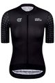 MONTON Cyklistický dres s krátkym rukávom - SKULL SYMBOLS LADY - biela/čierna