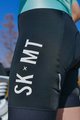 MONTON Cyklistické nohavice krátke s trakmi - SKXMT LADY - čierna