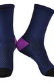 MONTON Cyklistické ponožky klasické - TRAVELER EVO - modrá