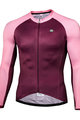 Monton Cyklistický dres s dlhým rukávom letný - LEJO SUMMER - ružová