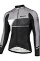 MONTON Cyklistický dres s dlhým rukávom zimný - SIMPO WINTER - šedá/čierna