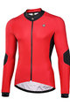 Monton Cyklistický dres s dlhým rukávom zimný - CYCLANCE WINTER - červená