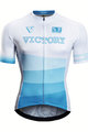 MONTON Cyklistický dres s krátkym rukávom - VICTORY - modrá/biela