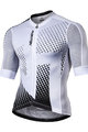 MONTON Cyklistický dres s krátkym rukávom - ILLUMINATION - čierna/biela