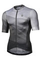 MONTON Cyklistický dres s krátkym rukávom - ZAWA - šedá/čierna