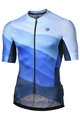 MONTON Cyklistický dres s krátkym rukávom - ZAWA - modrá