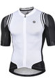 MONTON Cyklistický dres s krátkym rukávom - SUNYI - čierna/biela