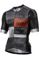 MONTON Cyklistický dres s krátkym rukávom - CONCRETE JUNGLE - šedá/čierna