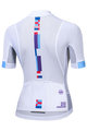 MONTON Cyklistický dres s krátkym rukávom - MONDRIAN LADY - biela