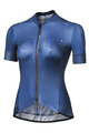 MONTON Cyklistický dres s krátkym rukávom - ELF LADY - modrá