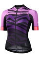 MONTON Cyklistický dres s krátkym rukávom - FURIOUS WAVES LADY - fialová